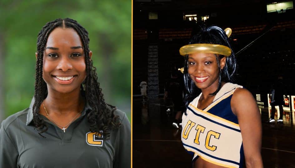 Current student, Shayne Hanner (left) and her mother, Tonya Cobb (Right) as a student.